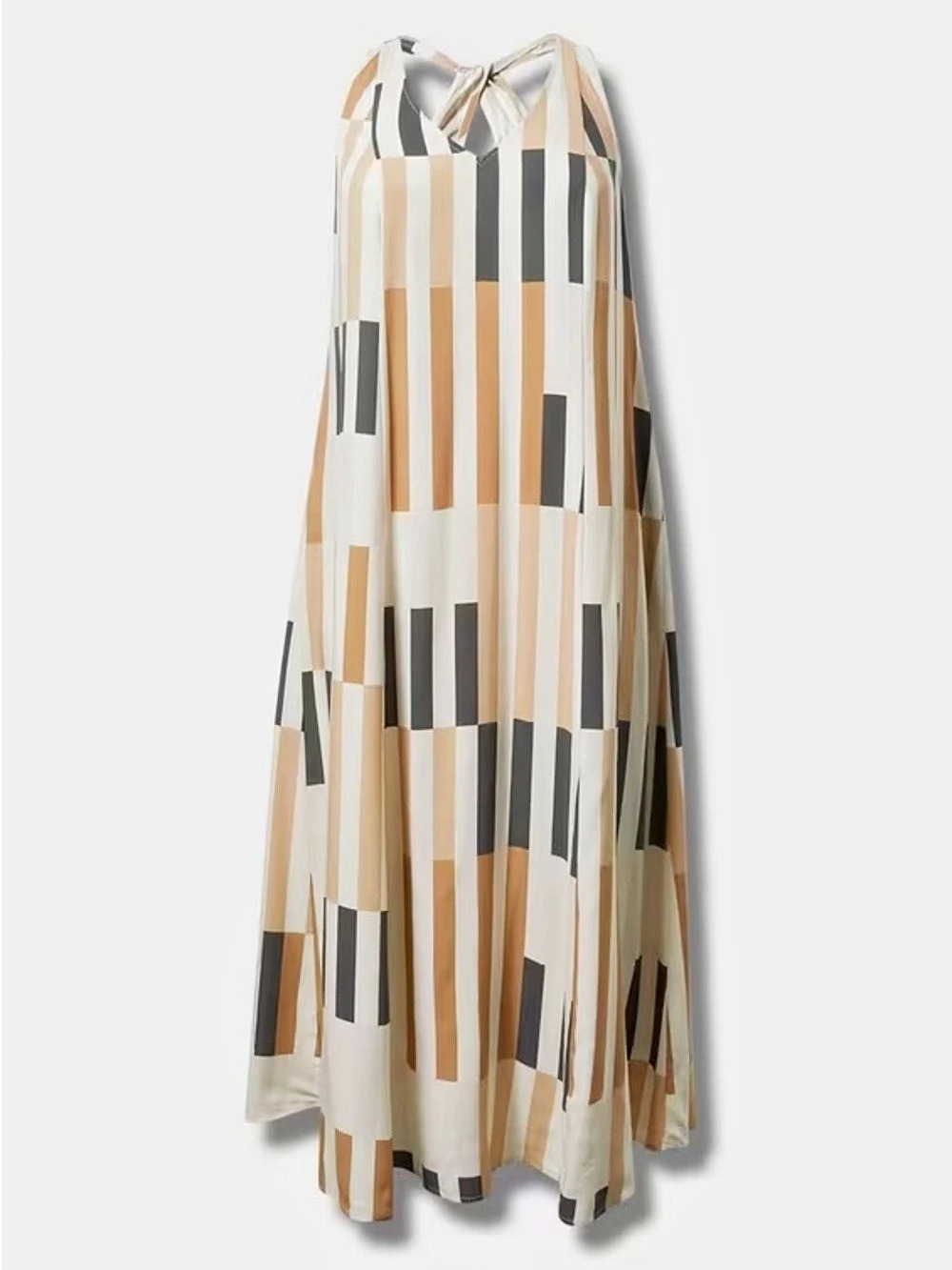 Torrid Challis Twist Back Maxi Dress Size 3